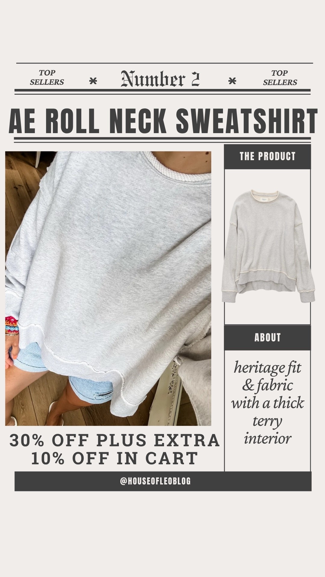 Small sweatshirt. American Eagle.

#LTKOver40 #LTKSaleAlert