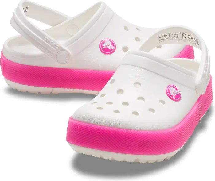 Kids' Crocband Chevron Light-Up Clog | Nordstrom