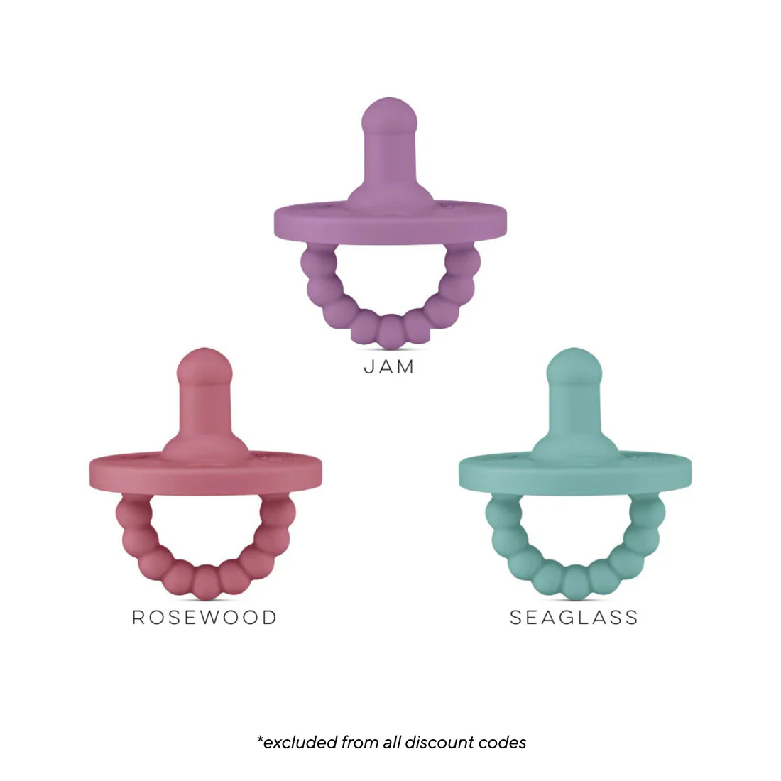 Cutie PAT Round (0-6m) Pacifier + Teether | Ryan & Rose