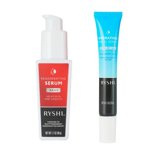 PURSONIC Radiance & Hydration Serum Duo Regenerating Serum with Niacinamide & Peptides + Hydrating Facial Serum with Hyaluronic Acid in Multicolor at | Nordstrom