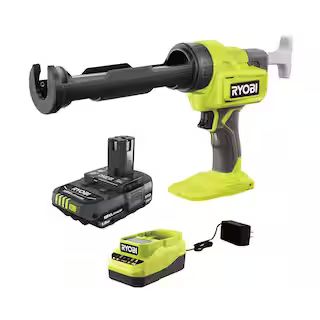 ONE+ 18V Cordless 10 oz. Caulk & Adhesive Gun Kit with 1.5 Ah Battery and Charger | The Home Depot