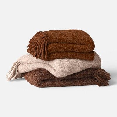 Boucle Throw Blanket - Threshold™ | Target