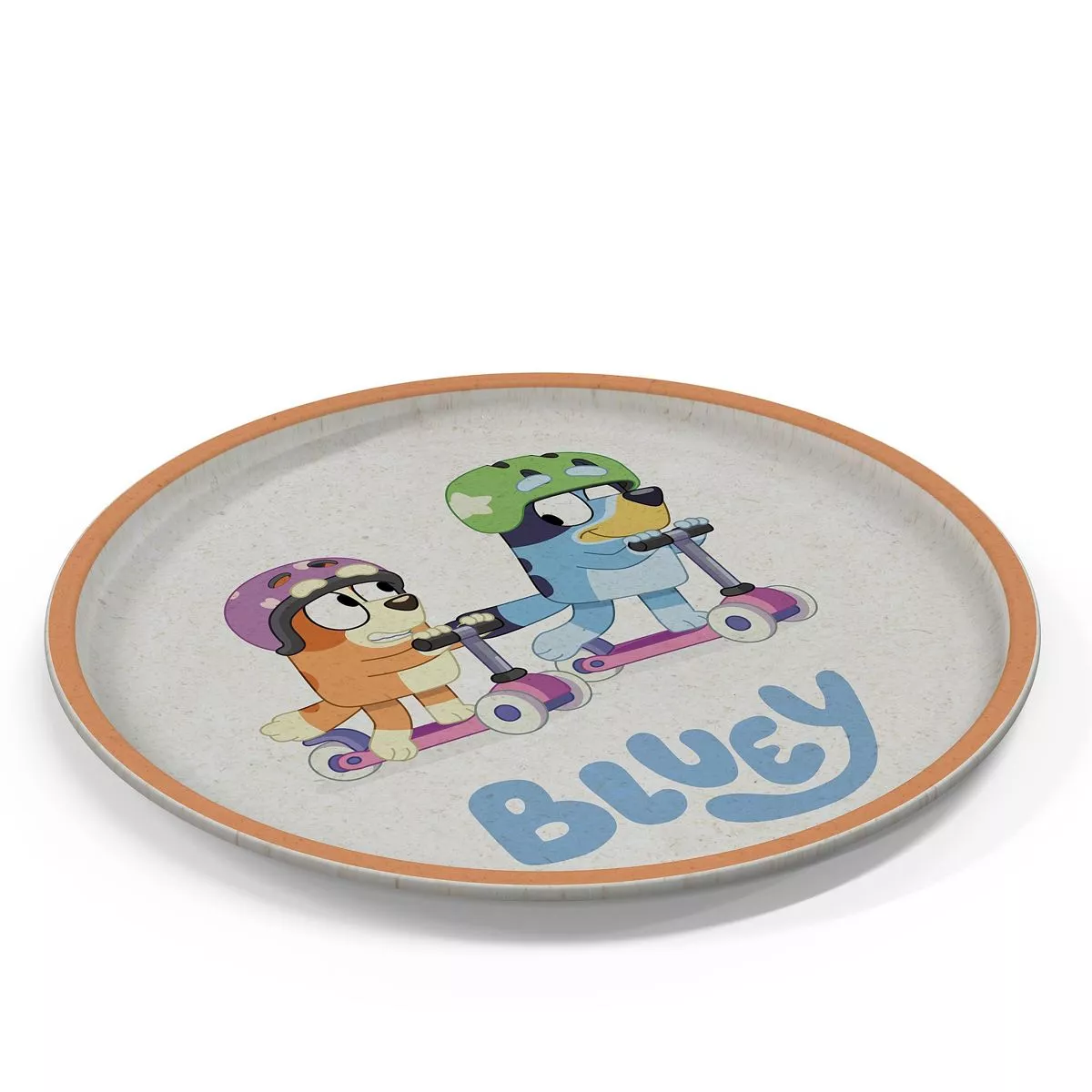 Zak Designs 'Bluey' 22oz 2pk Melamine and Bamboo Bowl Set