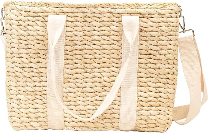 Daytani Insulated Corn Husk Bag, 18 Liters, Natural Beige, Removable Cooler, Waterproof, Stylish,... | Amazon (US)