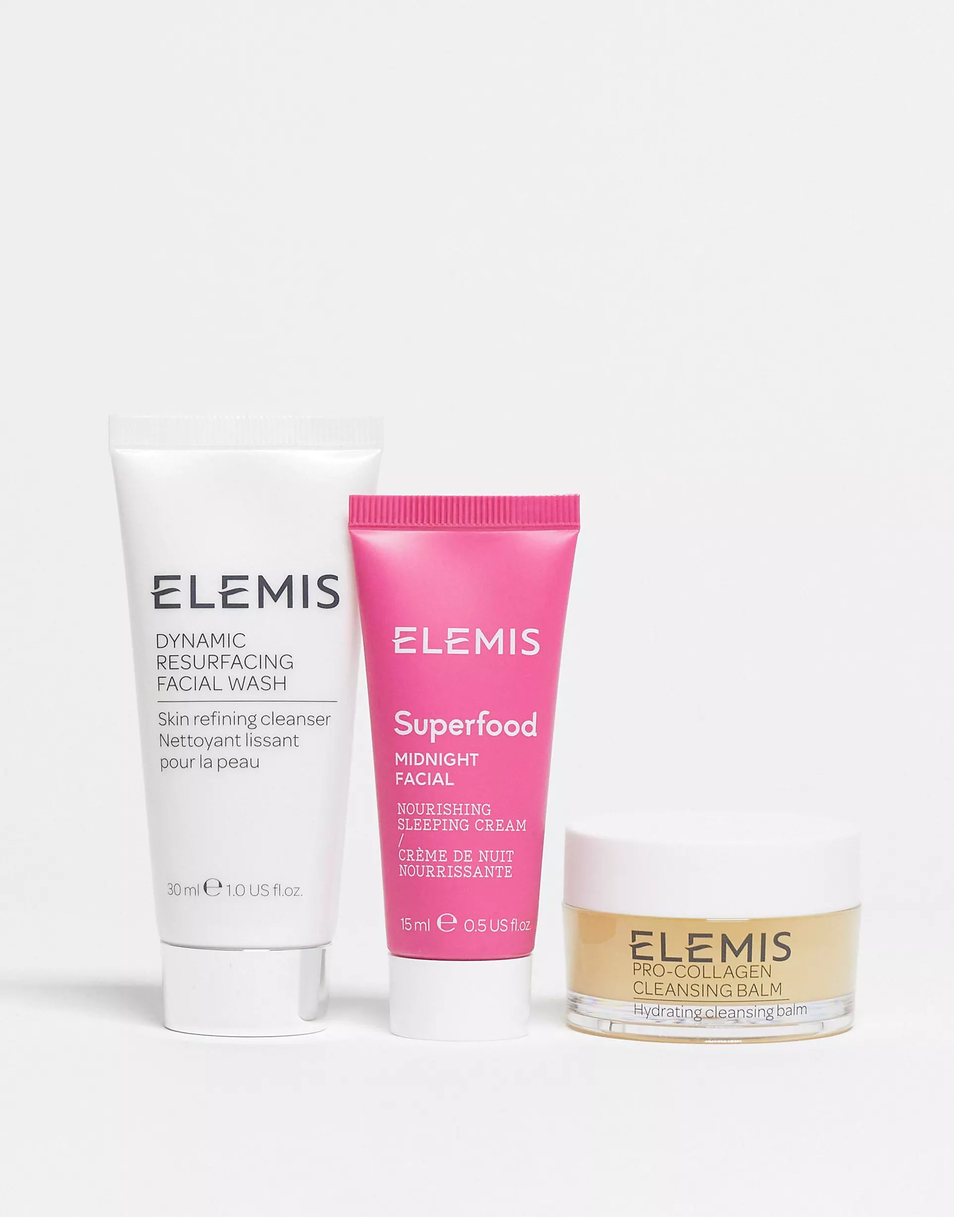 Elemis x ASOS Exclusive Cleansing Balm, Facial Wash & Midnight Facial Kit - Save 35% | ASOS | ASOS (Global)