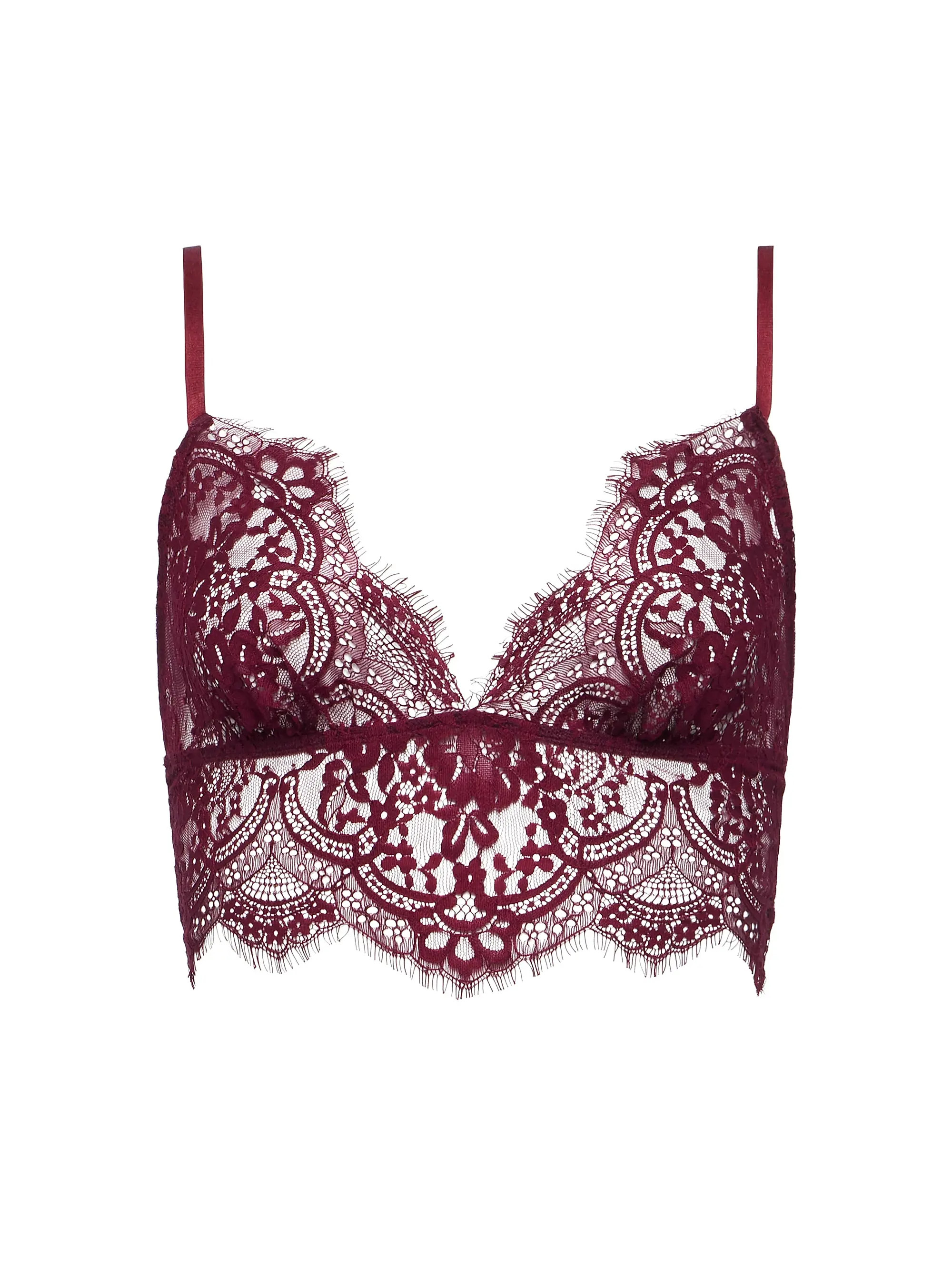 L'AGENCE Aislin Lace Bralette Top | Saks Fifth Avenue | Saks Fifth Avenue