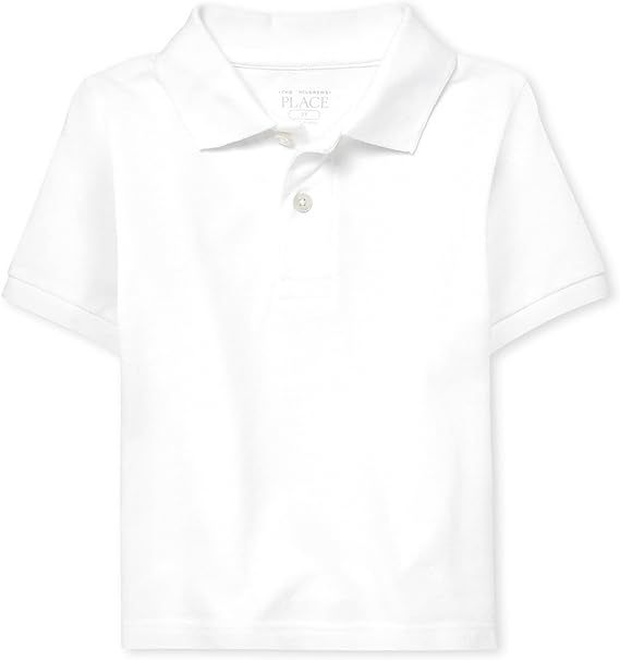 The Children's Place Baby Boys' and Toddler Short Sleeve Pique Polo | Amazon (US)