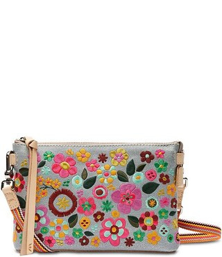 Tink Midtown Floral Embroidered Crossbody Bag | Dillard's