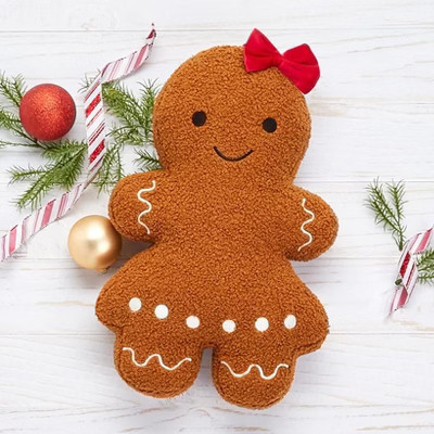 The Lakeside Collection Christmas Shaped Accent Pillows - Snowman | Target