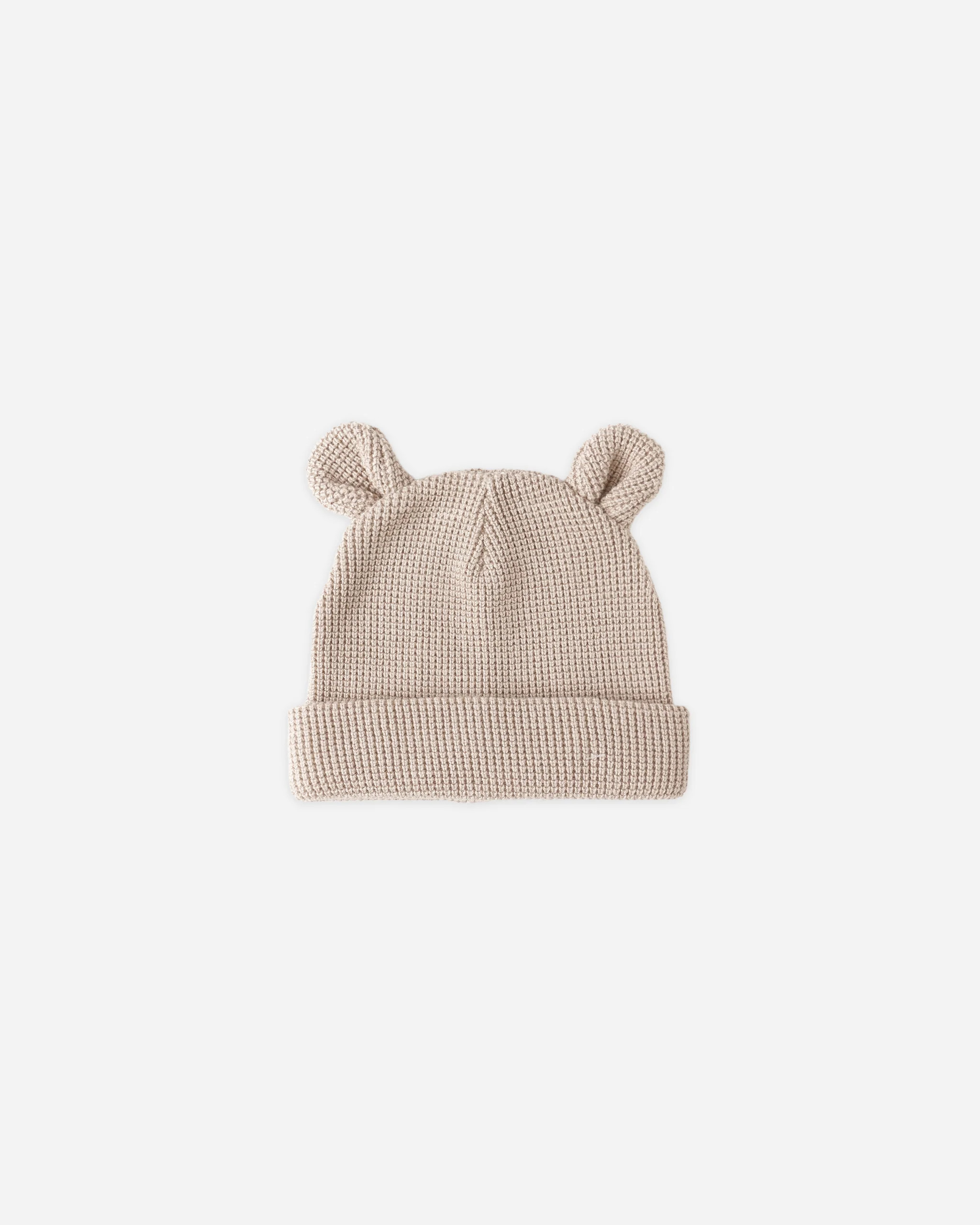 Baby Bear Beanie || Oat | Rylee + Cru