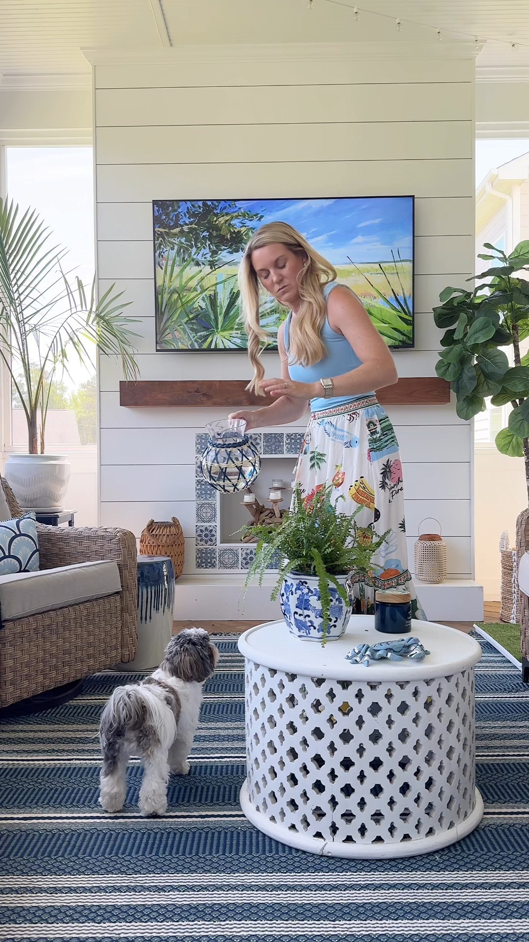 Looks like Pharm Rio and anthropology Serena and Lilly pottery barn but they came from TJ Maxx, Walmart and Amazon

Maxi skirts for Summer and my favorite tanks from Zara

#LTKSummerEdit #LTKOver40