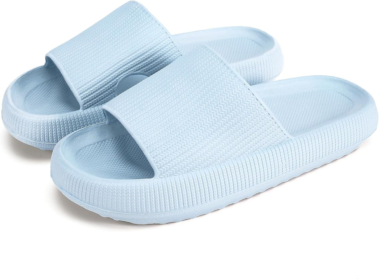rosyclo Cloud Slippers for Women and Men, Pillow House Slippers Shower Shoes Indoor Slides Bathro... | Amazon (US)