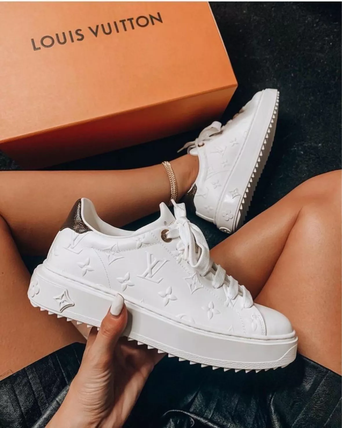 louis vuitton time out sneakers women