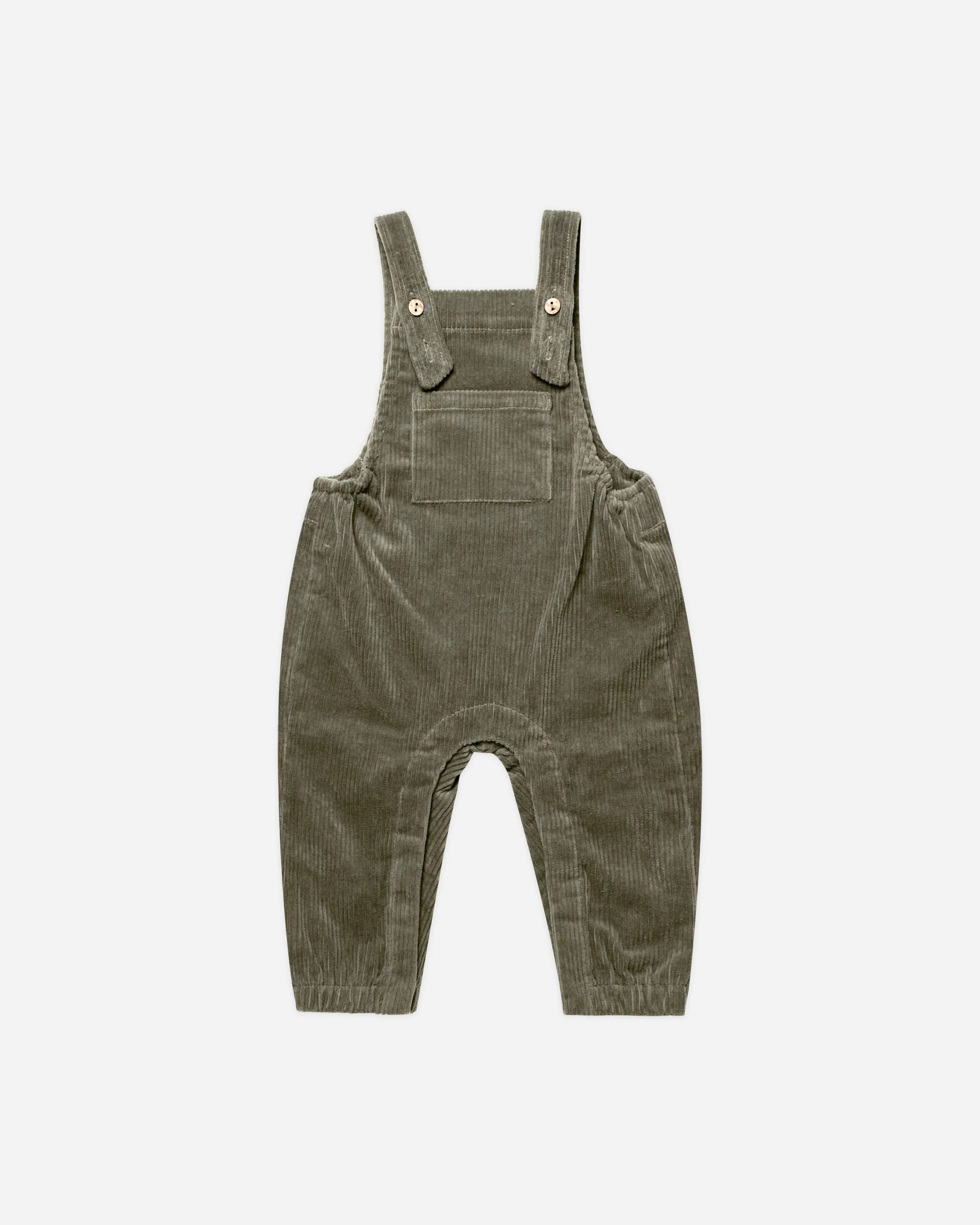 Corduroy Baby Overalls || Forest | Rylee + Cru