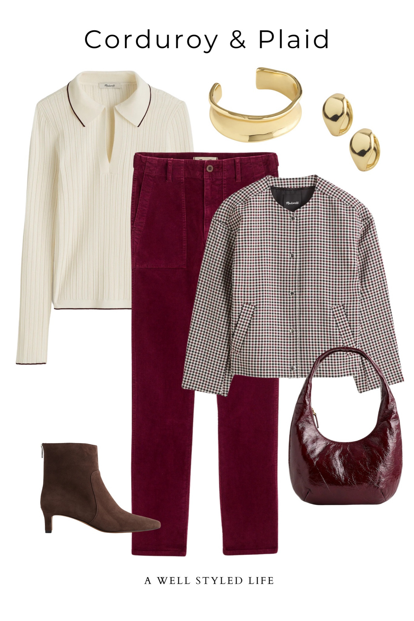 Fall Outfit Inspiration

All items from Madewell

Fashionover50 #fallfashion #falloutfit #LTKOver50Style #madewell #falljacket #statementjacket #corduroy #coloredpants #eastwesthandbag

#LTKSaleAlert #LTKStyleTip #LTKOver40