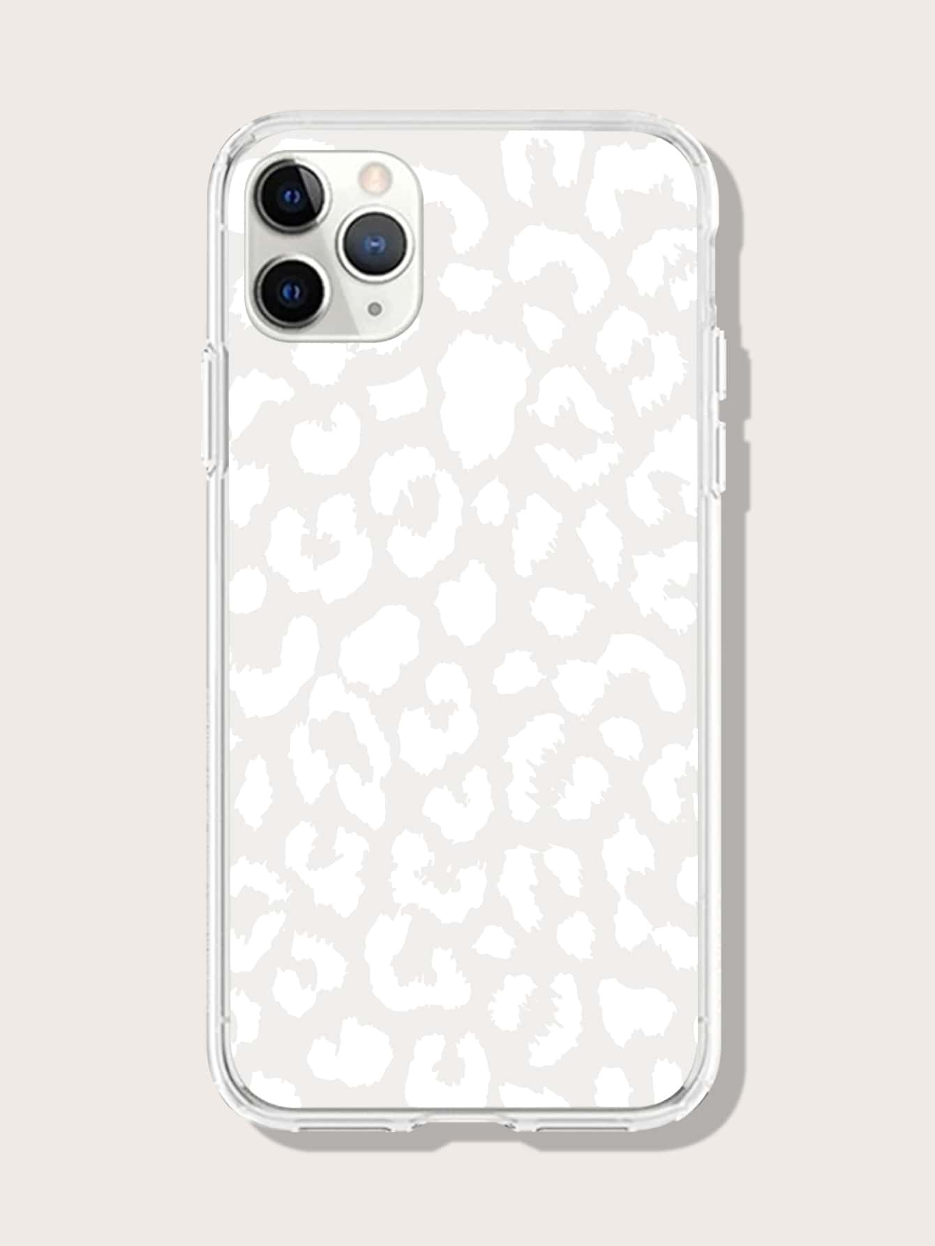 Leopard Clear Phone Case | SHEIN