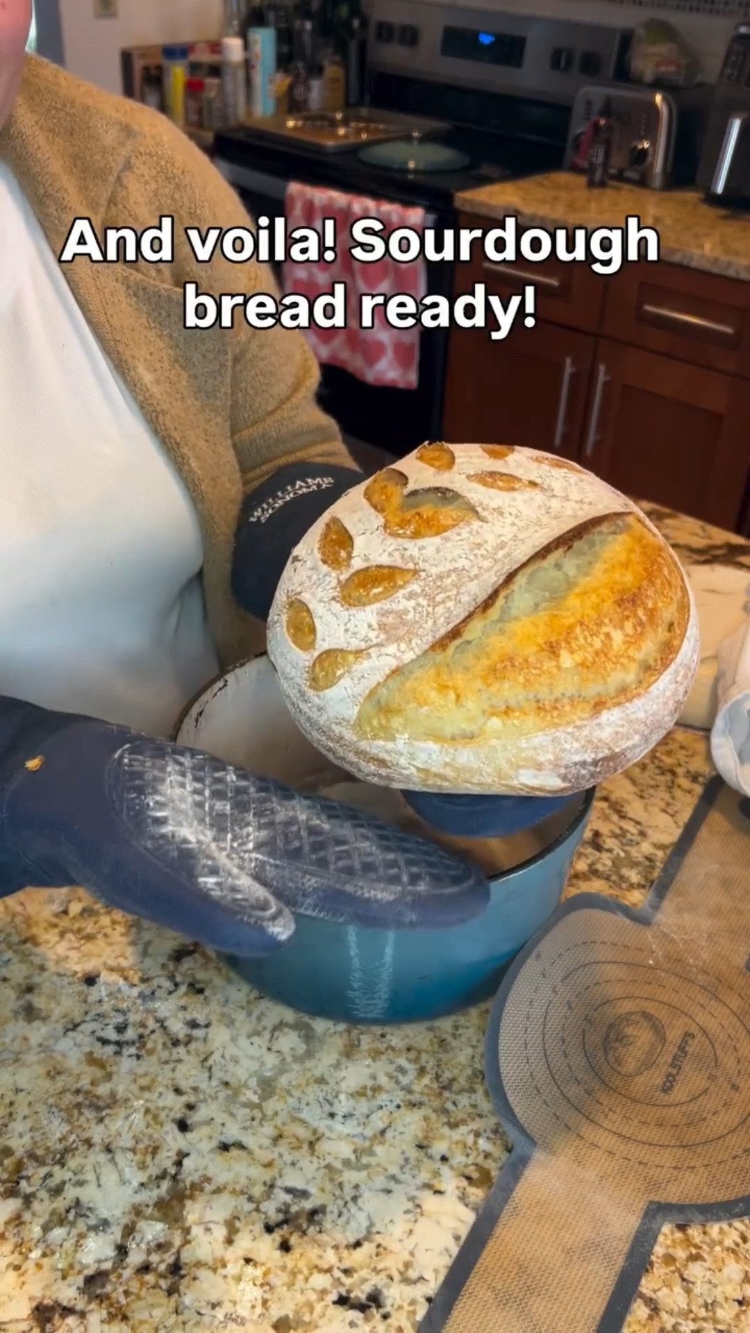 Teaching you how I make our family’s favorite sourdough bread, simple, cozy, and honestly therapeutic 🍞

If you’ve been scared to start sourdough, this is your sign. It’s less about perfection and more about patience (and trust me… the smell alone is worth it).

Saving this recipe = future fresh bread in your kitchen 🤍

#sourdoughbread #sourdoughjourney #fromscratchcooking #momlifeunfiltered 
#sourdough

#LTKfoodie #LTKdayinmylife #LTKmomlife