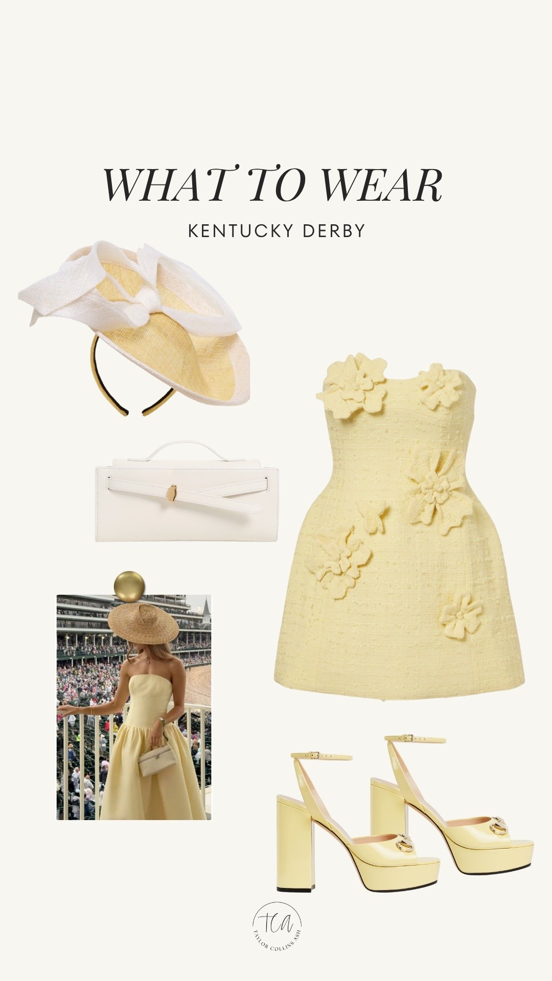 Butter yellow outfit idea for the Kentucky derby  

#LTKootd #LTKSeasonal #LTKdayinmylife