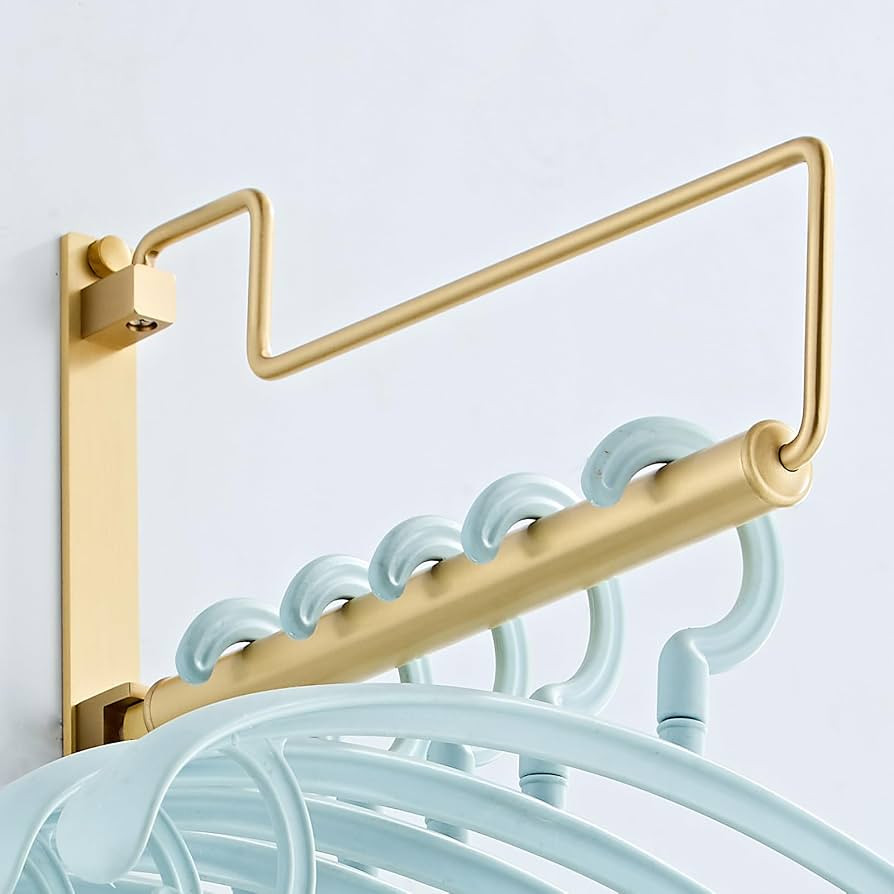 Clothes Drying Rack, Laundry Racks for Drying Clothes, Wall Mounted Swing Arm Clothes Hanger for ... | Amazon (US)