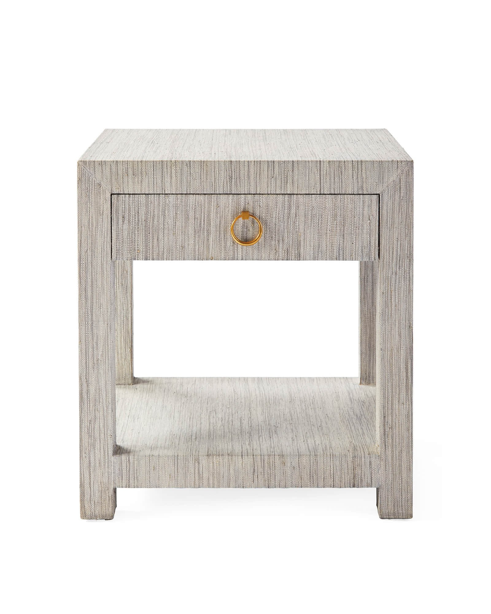 Blake Raffia 1-Drawer Nightstand | Serena and Lily