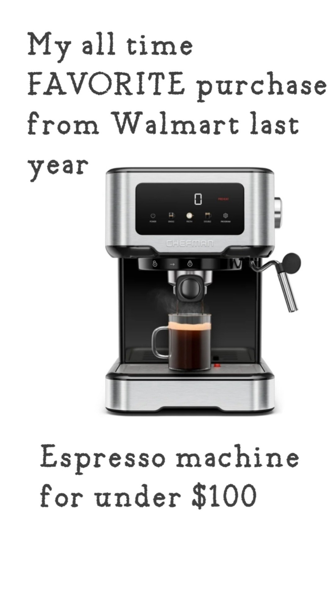 Best espresso machine for under $100

#LTKSaleAlert #LTKFindsUnder100 #LTKHome