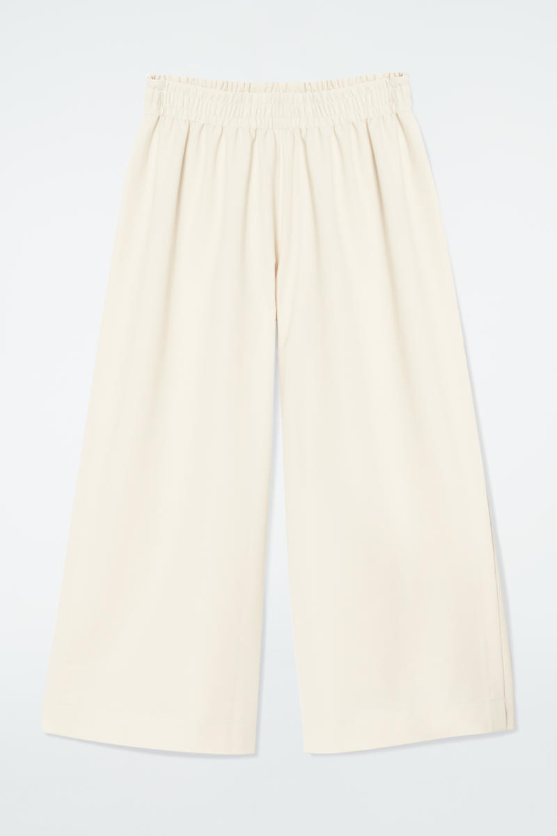 Elasticated Cotton Culottes | COS UK