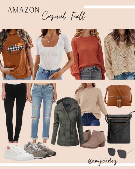 Casual outfits from Amazon. Everything you’ll need this Fall🤎

#LTKstyletip #LTKSeasonal #LTKworkwear