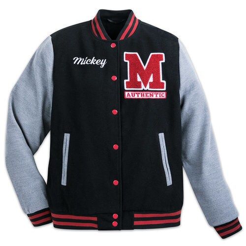 Mickey Mouse Letterman Jacket for Adults | Disney Store