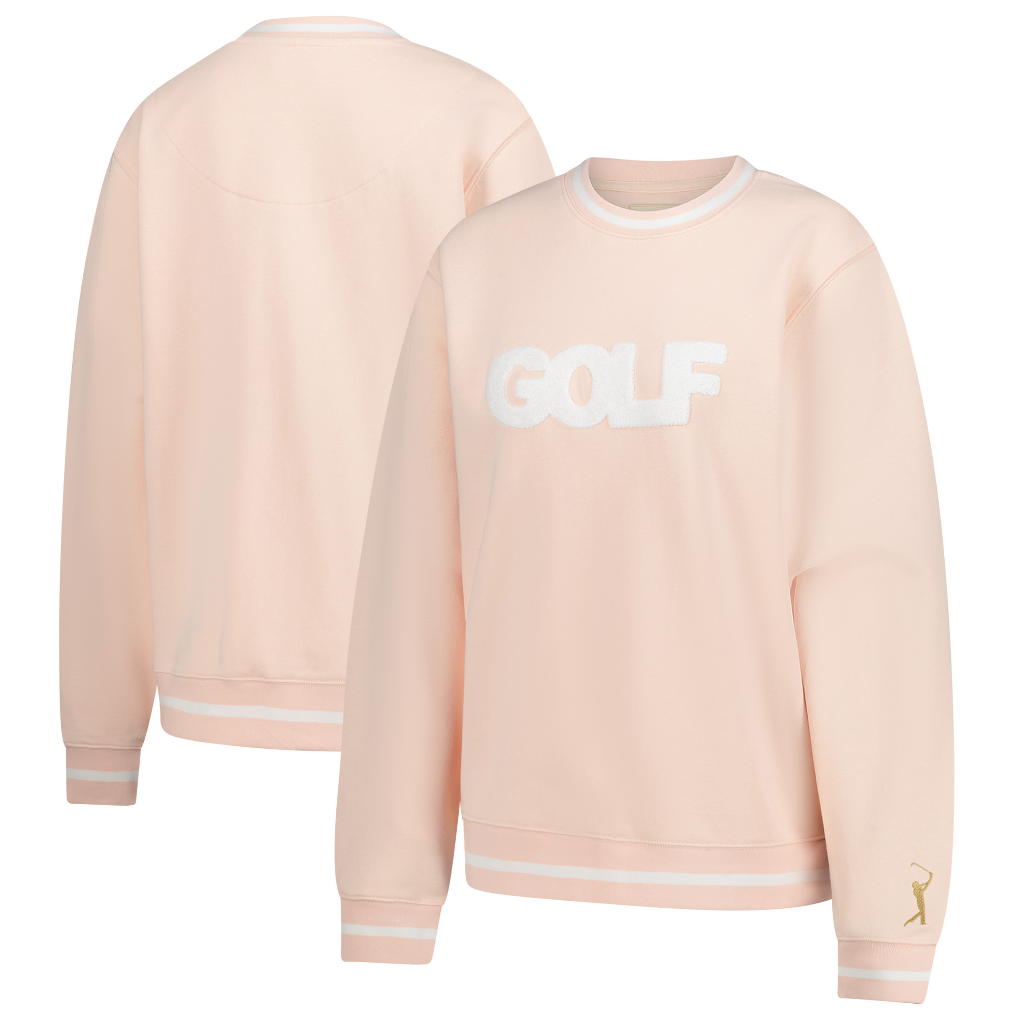 Women's Ellsworth & Ivey Pink THE PLAYERS Golf Crewneck Pullover Sweatshirt | Fanatics