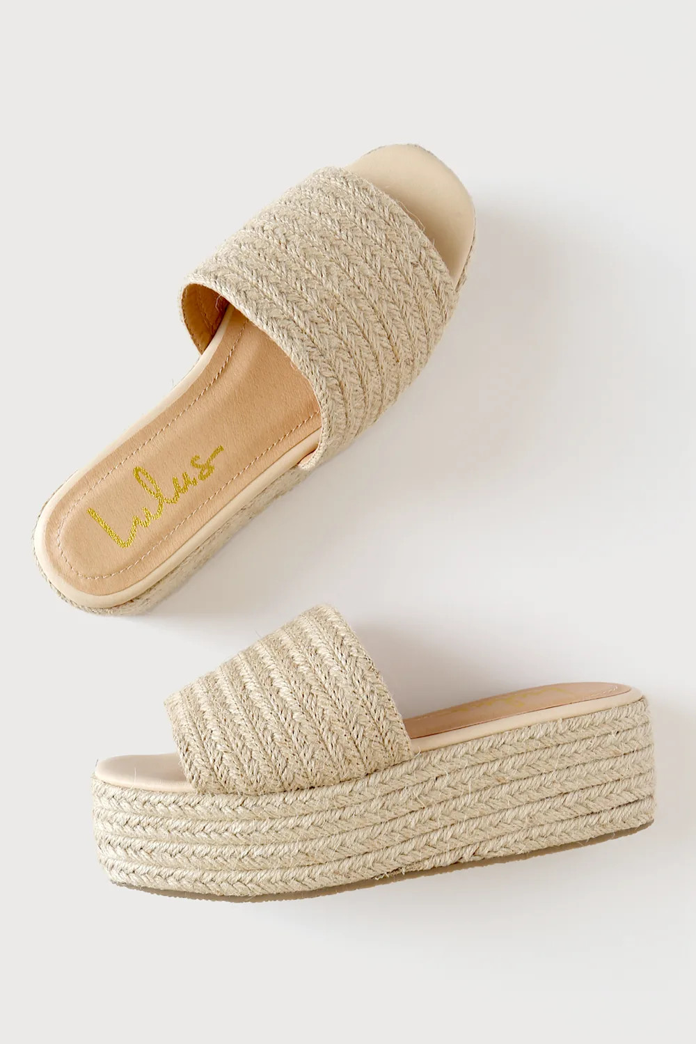 O'Ahu 2 Natural Suede Espadrille Platforms | Lulus