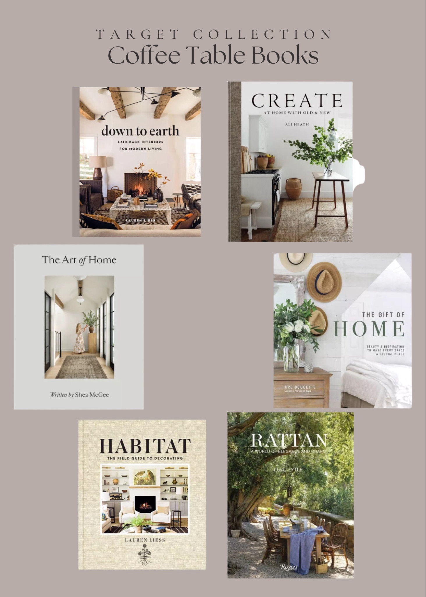 Adding a new coffee table book is such a simple way to freshen up your home decor. Here are some great ones from Target. 

#coffeetable #book #home #decor #target

#LTKstyletip #LTKMostLoved #LTKhome