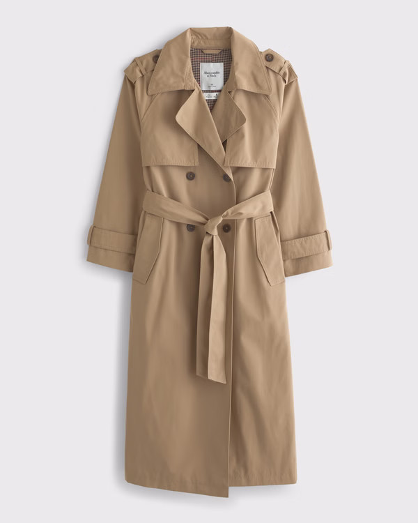 Classic Trench Coat | Abercrombie & Fitch (US)