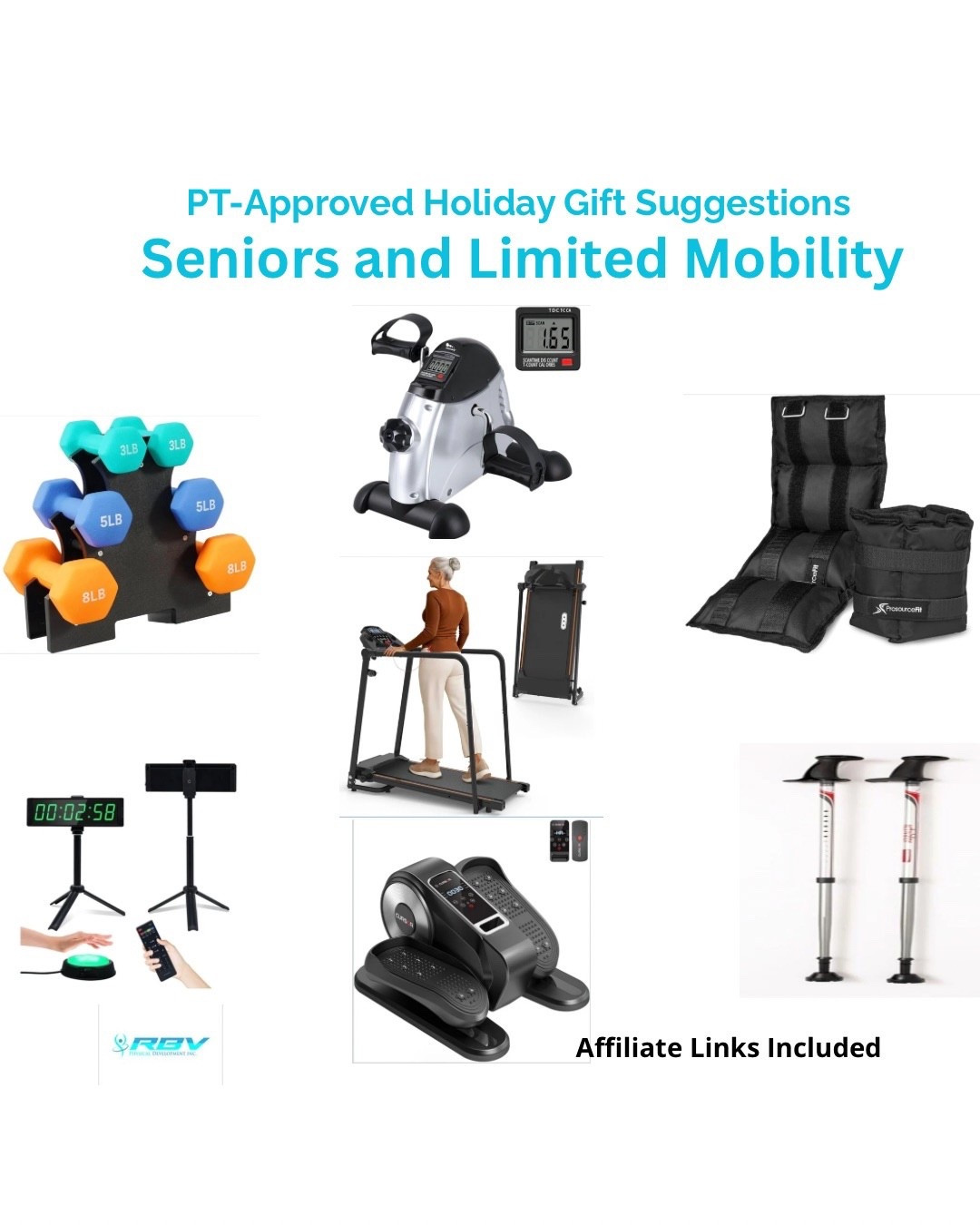 Never too late for gifting our aging family members! Start the year off right with getting active! Gentle, joint-friendly PT-approved movement tools for older adults and anyone with limited mobility. These picks make staying active accessible, safe, and achievable from the comfort of home. #LTKWellness #LTKAmazon #AmazonMustHaves #GiftGuide


#LTKfitnessgoals 

#LTKActive #LTKHome