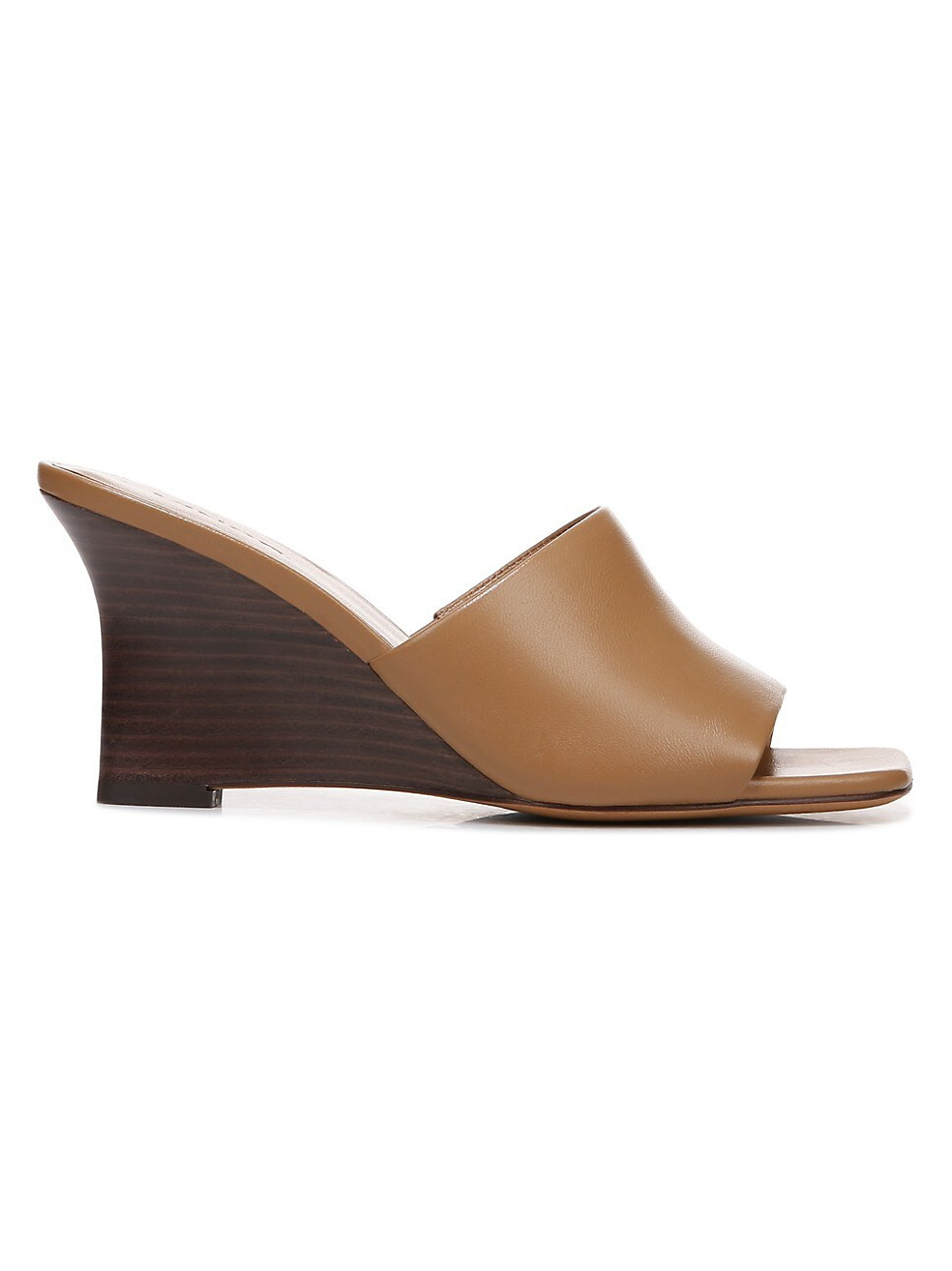 Pia 75MM Leather Wedge Sandals | Saks Fifth Avenue