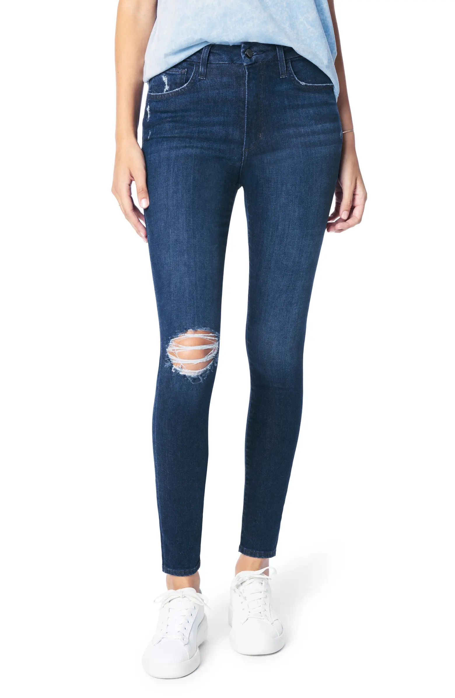 The Hi Honey Distressed High Waist Skinny Jeans | Nordstrom