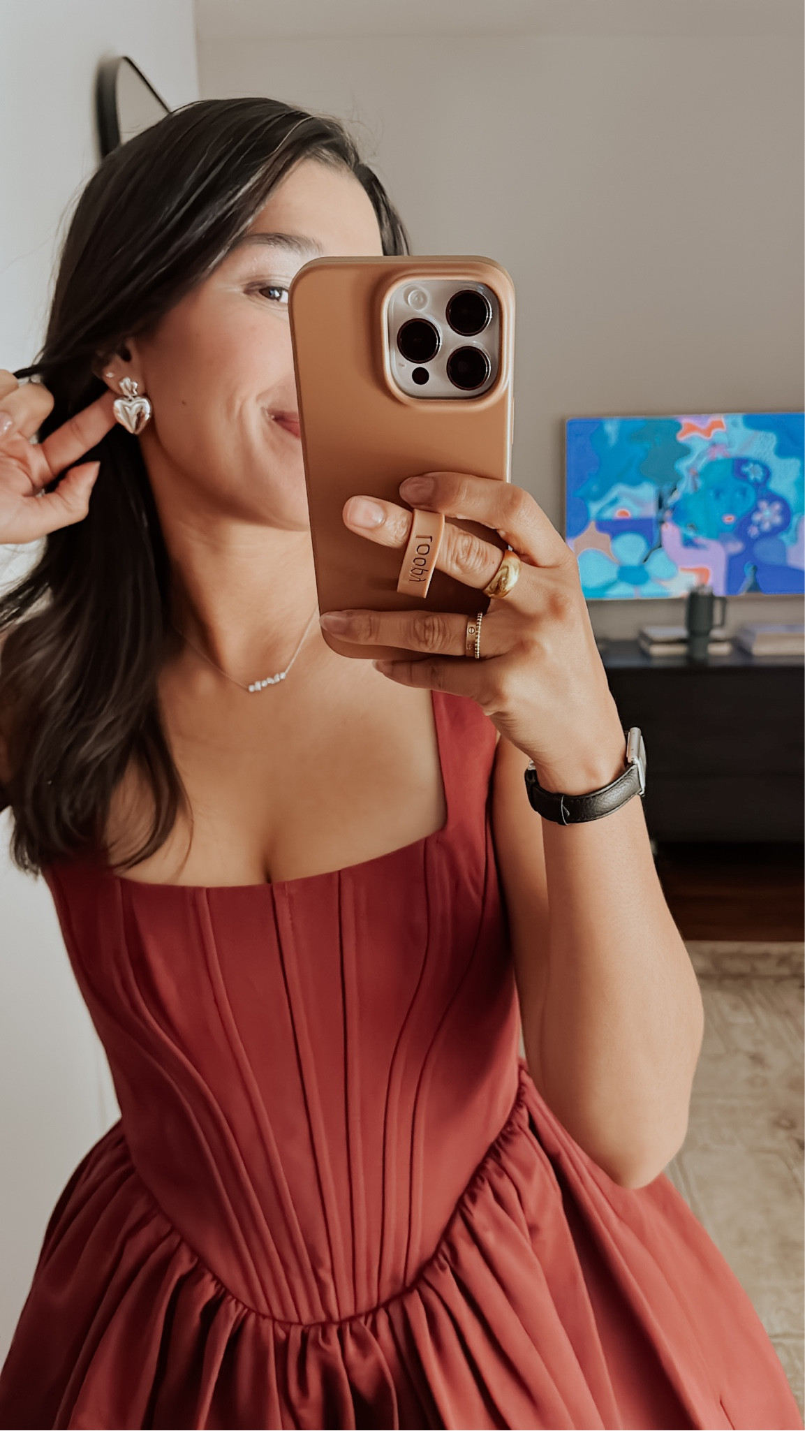 Last nights look! Dress and earrings are on sale. Dress runs TTS - I’m in a 4  

#LTKHoliday #LTKsalealert #LTKSeasonal