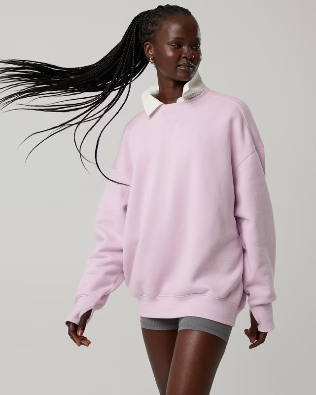 OFFLINE By Aerie Cloud Fleece Oversized Crewneck | Aerie