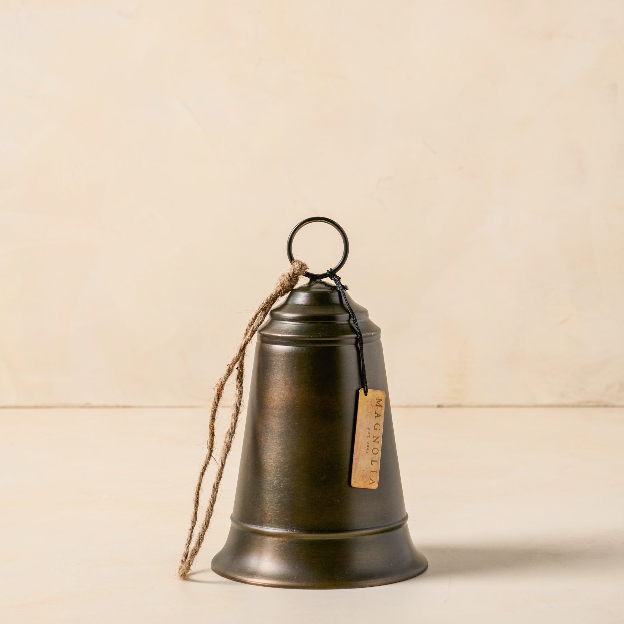 Antiqued Brass Bell | Magnolia