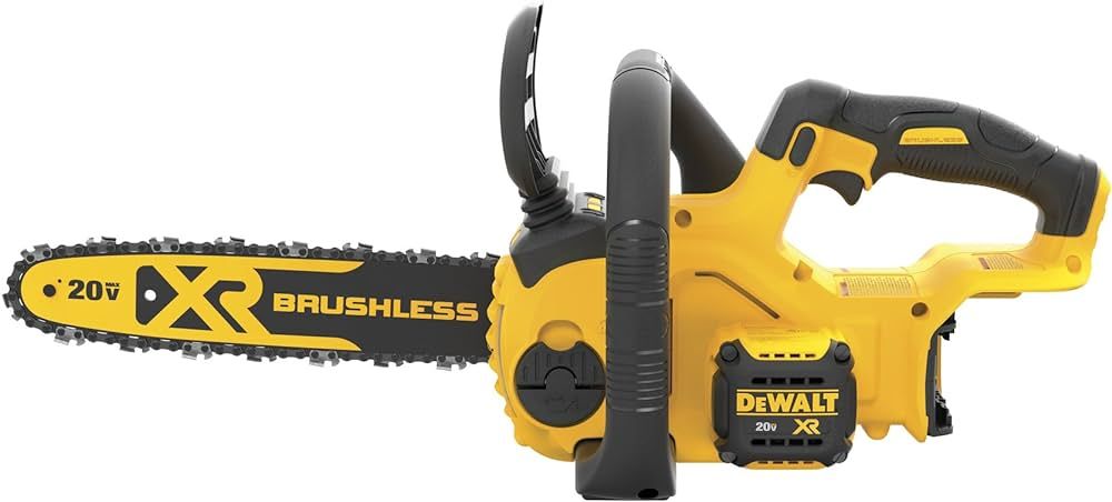 DEWALT 20V MAX* XR Chainsaw, 12-Inch, Tool Only (DCCS620B) | Amazon (US)