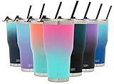 Simple Modern 30oz Cruiser Tumbler with Straw & Closing Lid Travel Mug Gift Double Wall Vacuum Insul | Amazon (US)