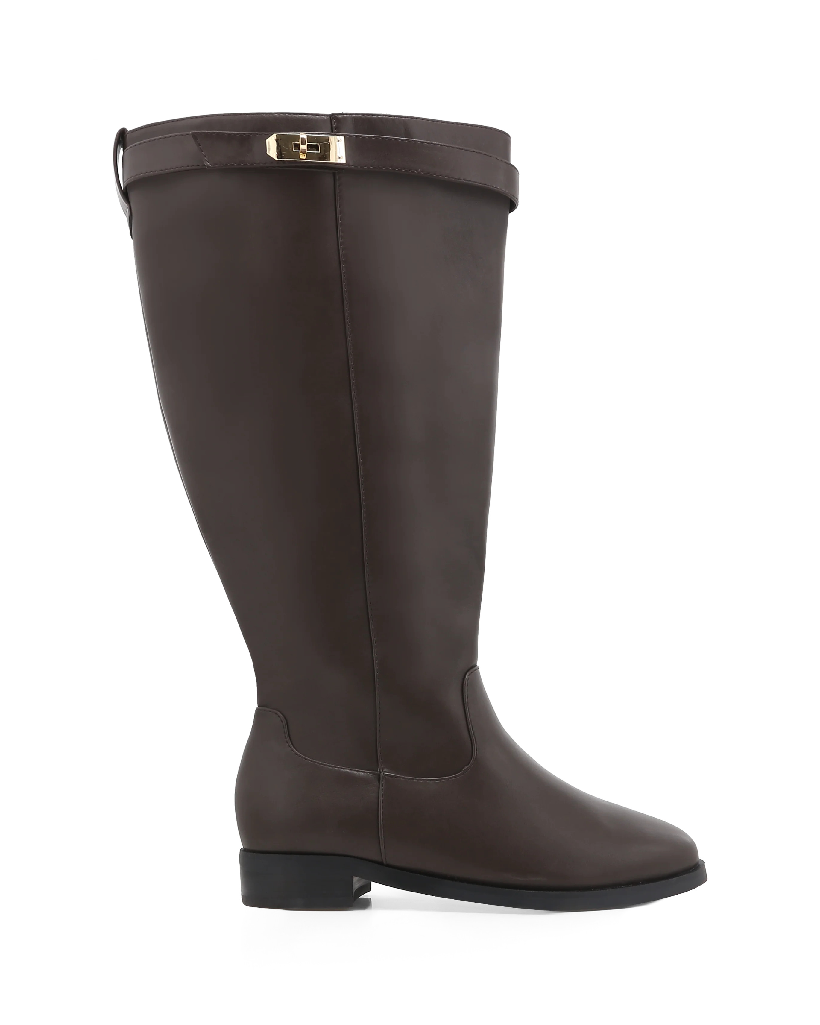 NOEMI EXTENDED CURVE 2.0 - CHOCOLATE-Boots-BILLINI USA | Billini US