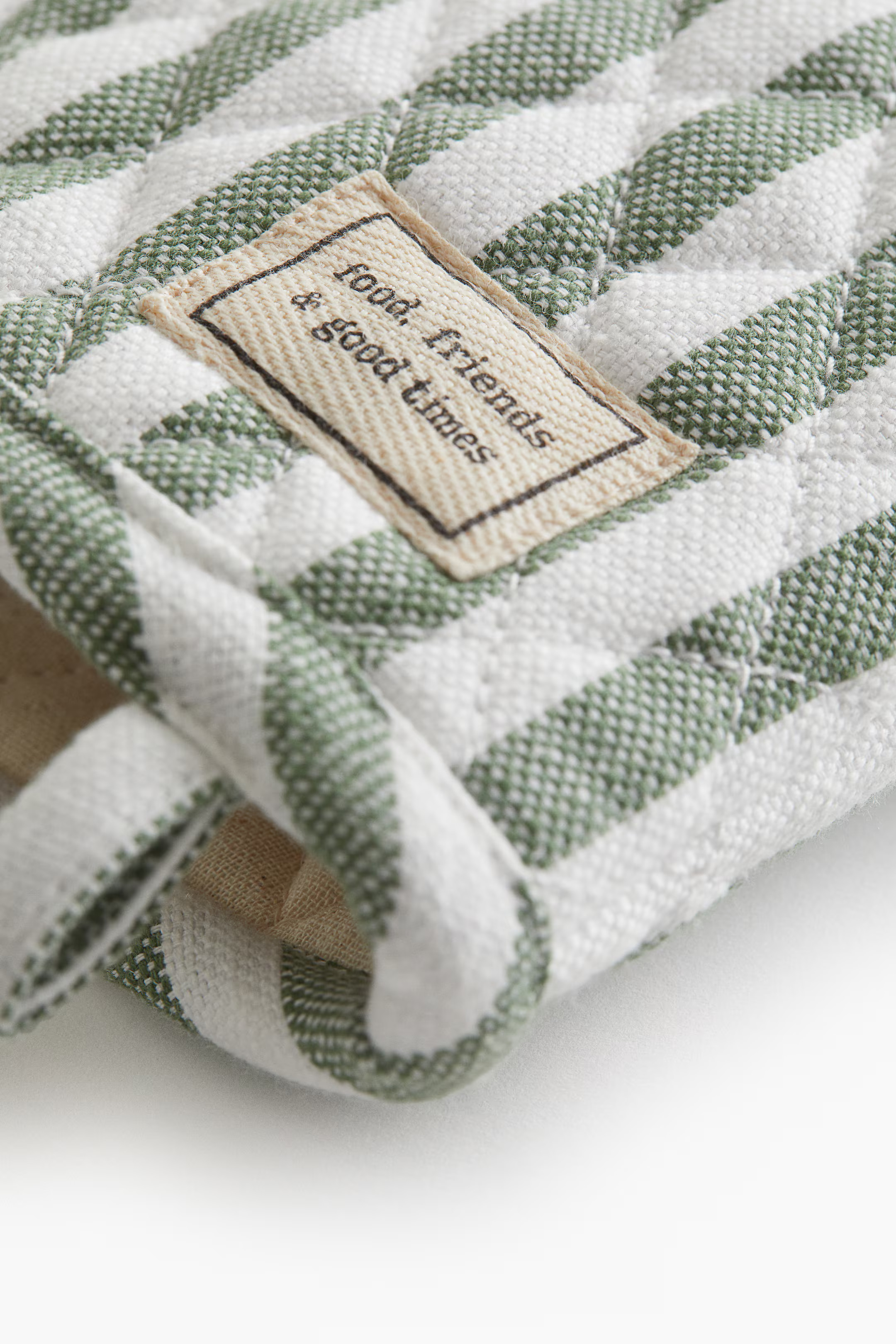 Striped Oven Mitt | H&M (US + CA)