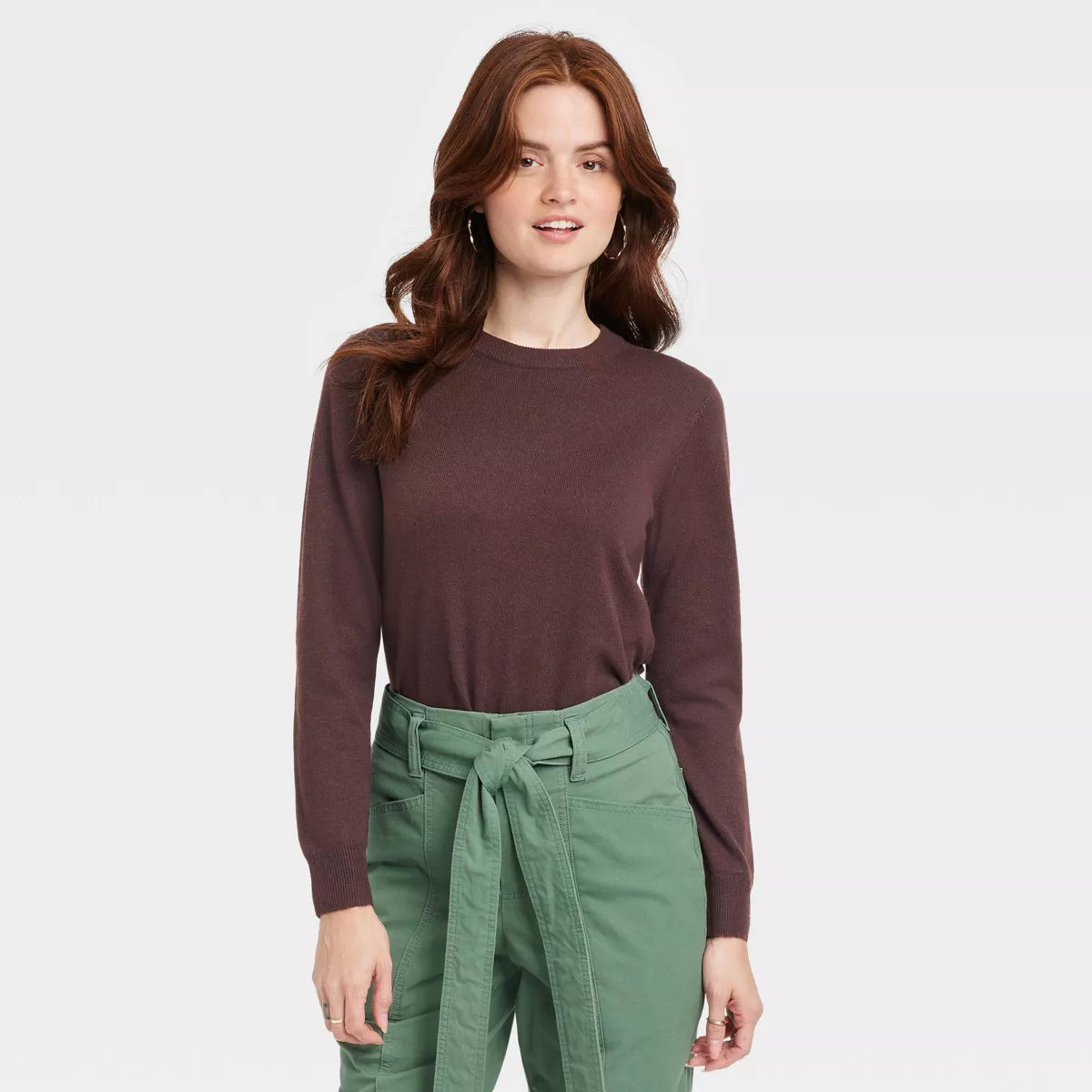 Women's Fine Gauge Crewneck Sweater - A New Day™ | Target