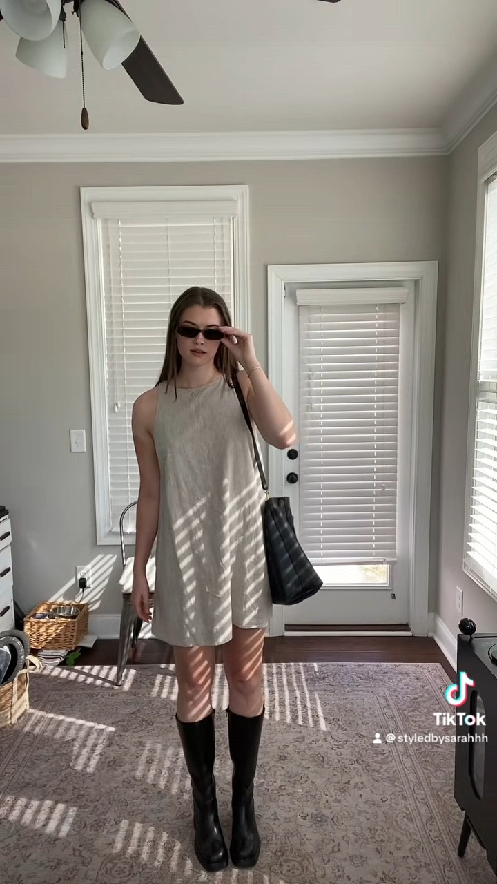 more summer linen 🖤 boots are from vagabond!

#LTKStyleTip