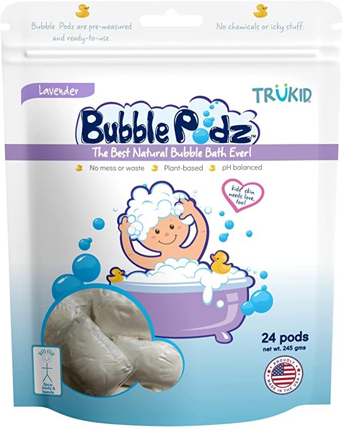 TruKid Bubble Podz Bubble Bath for Baby & Kids, Gentle Refreshing Bath Bomb for Sensitive Skin, p... | Amazon (US)