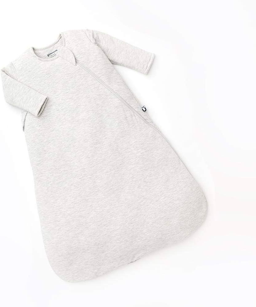 GUNAMUNA Unisex Baby Long Sleeve Wearable Sleep Bag, Bamboo-Rayon Premium Duvet Sack, 2.6 TOG, He... | Amazon (US)