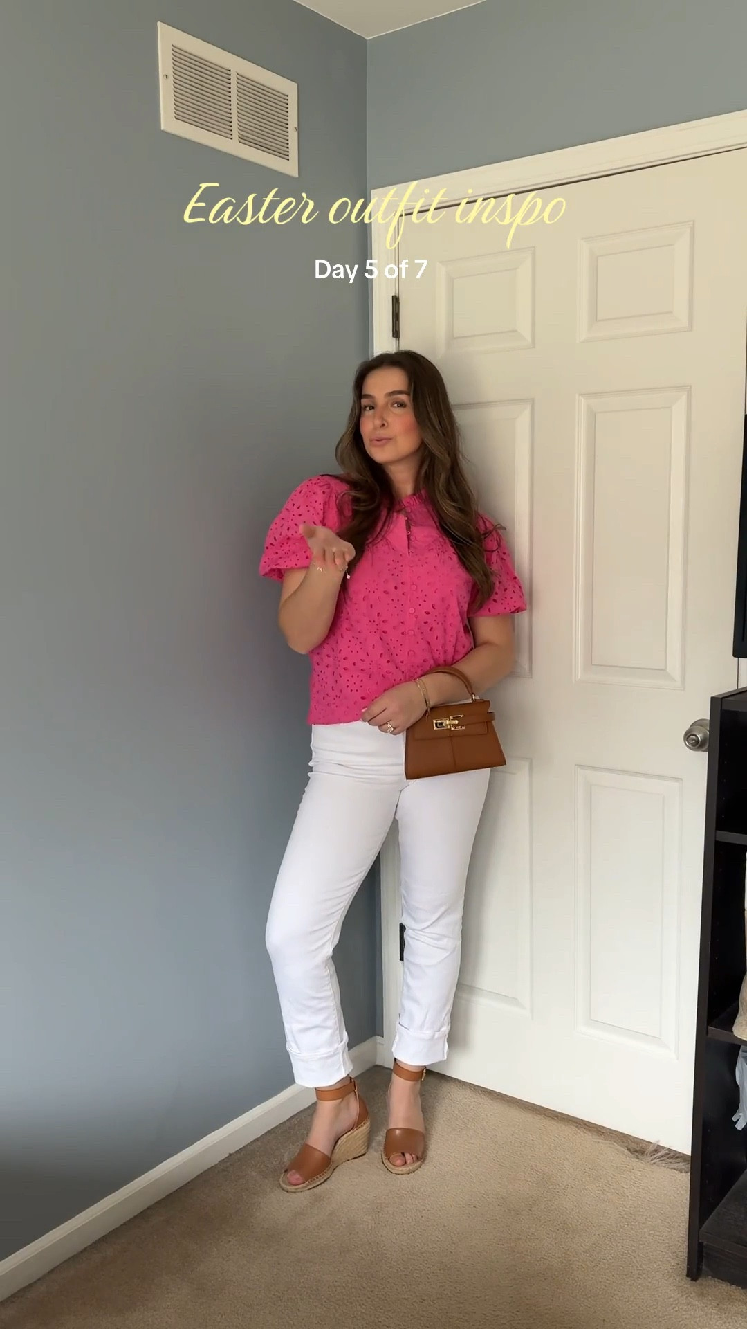 Easter outfit inspo 🤍💐

Wearing size medium in the top & size 29/8 in the jeans for reference! 

Spring outfit idea
Easter outfit 
Spring fashion 




#LTKootd