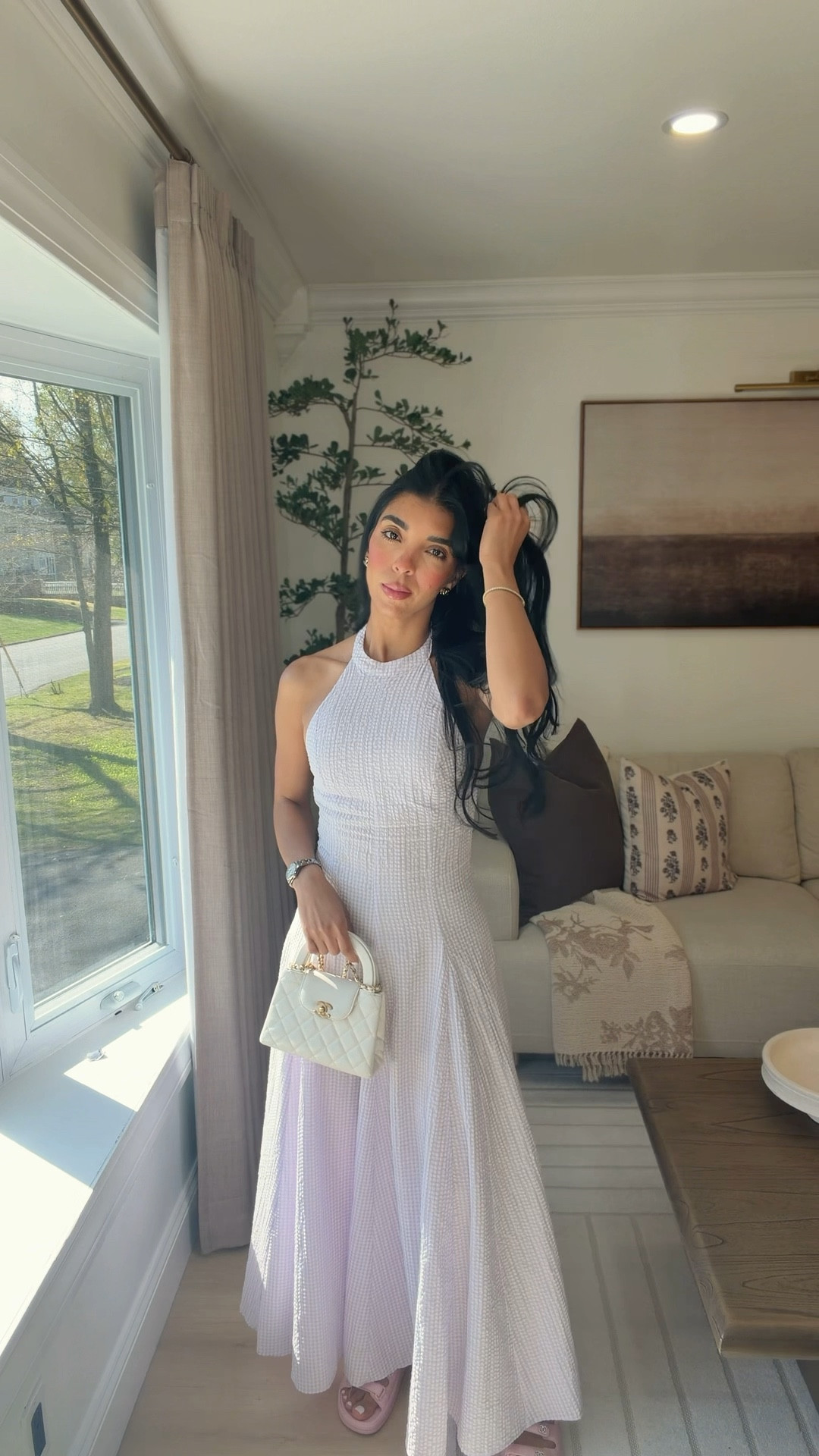Vestido lila hermoso—súper femenino y delicado✨
Perfecto para brunch, un día especial o una tarde con las chicas.
Wearing Xs

#LTKBeauty #LTKMothersDay #LTKootd