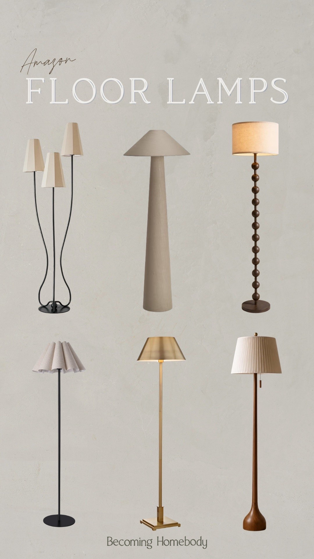 Fun, modern, and organic floor lamps from Amazon 💡 The perfect finds for a reading nook or awkward corner.

#LTKHome