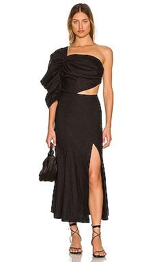 LPA Belinda Dress in Black from Revolve.com | Revolve Clothing (Global)